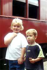 Steam train at Wondai